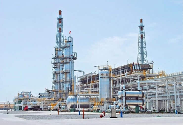 Газоперерабатывающие заводы в Самандепе и Яшылдепе